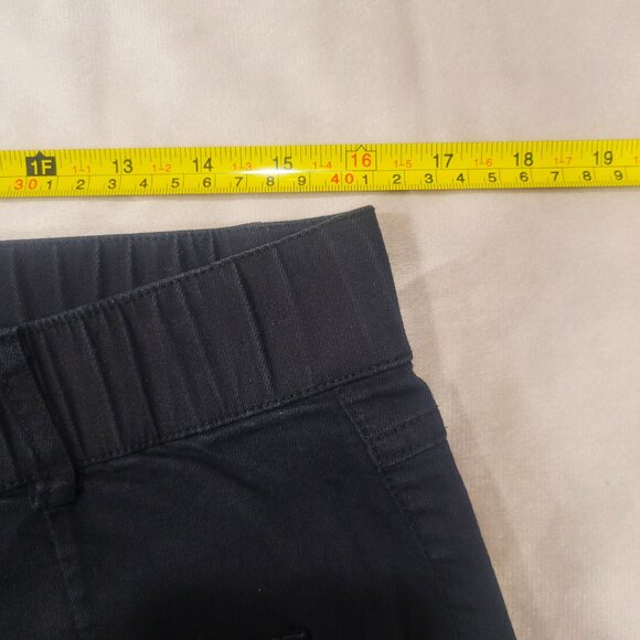Women's Wide Leg Ankle Pull-on Black 4-[ocket Pants - Size L - Picture 5 of 8